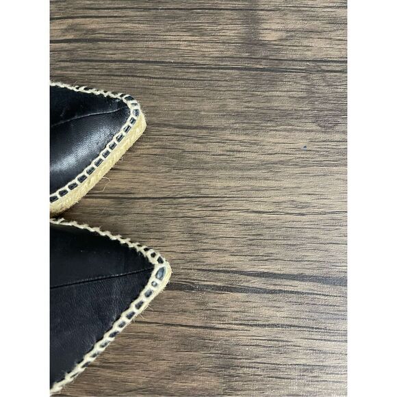 Celine Babouche Nappa Black Soft Leather Pointed Tow Espadrille size 36 - Picture 13 of 16